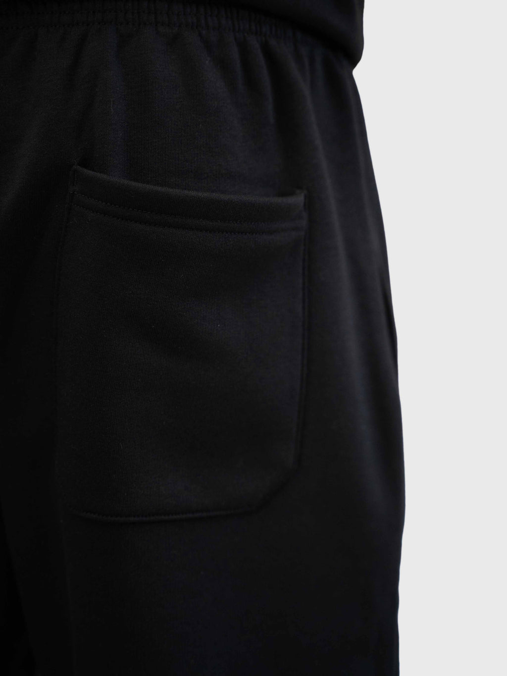 Logo Straight Sweatpants - Black/White