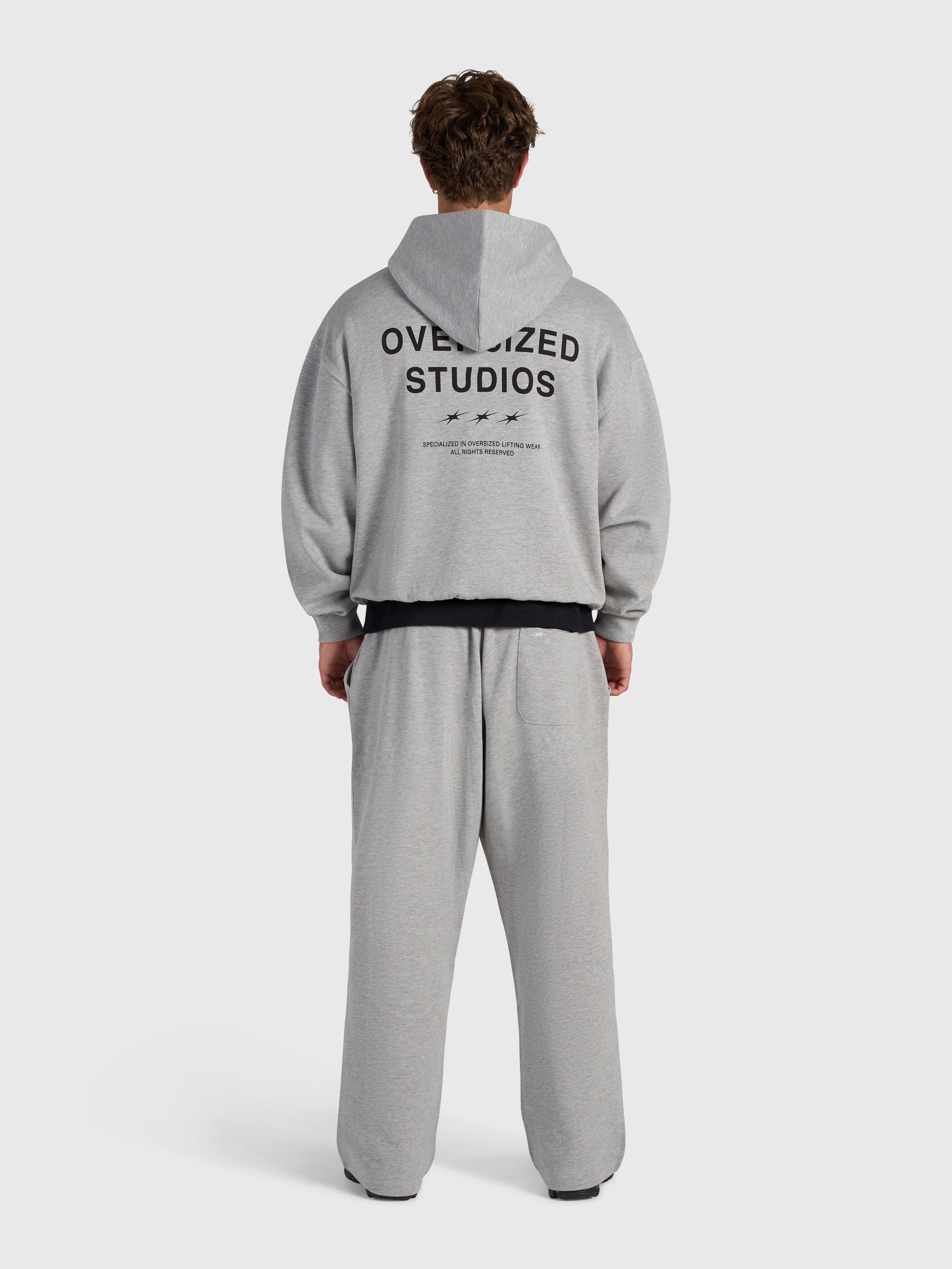 Confidence V2 Zip Hoodie - Cloud Grey/Black