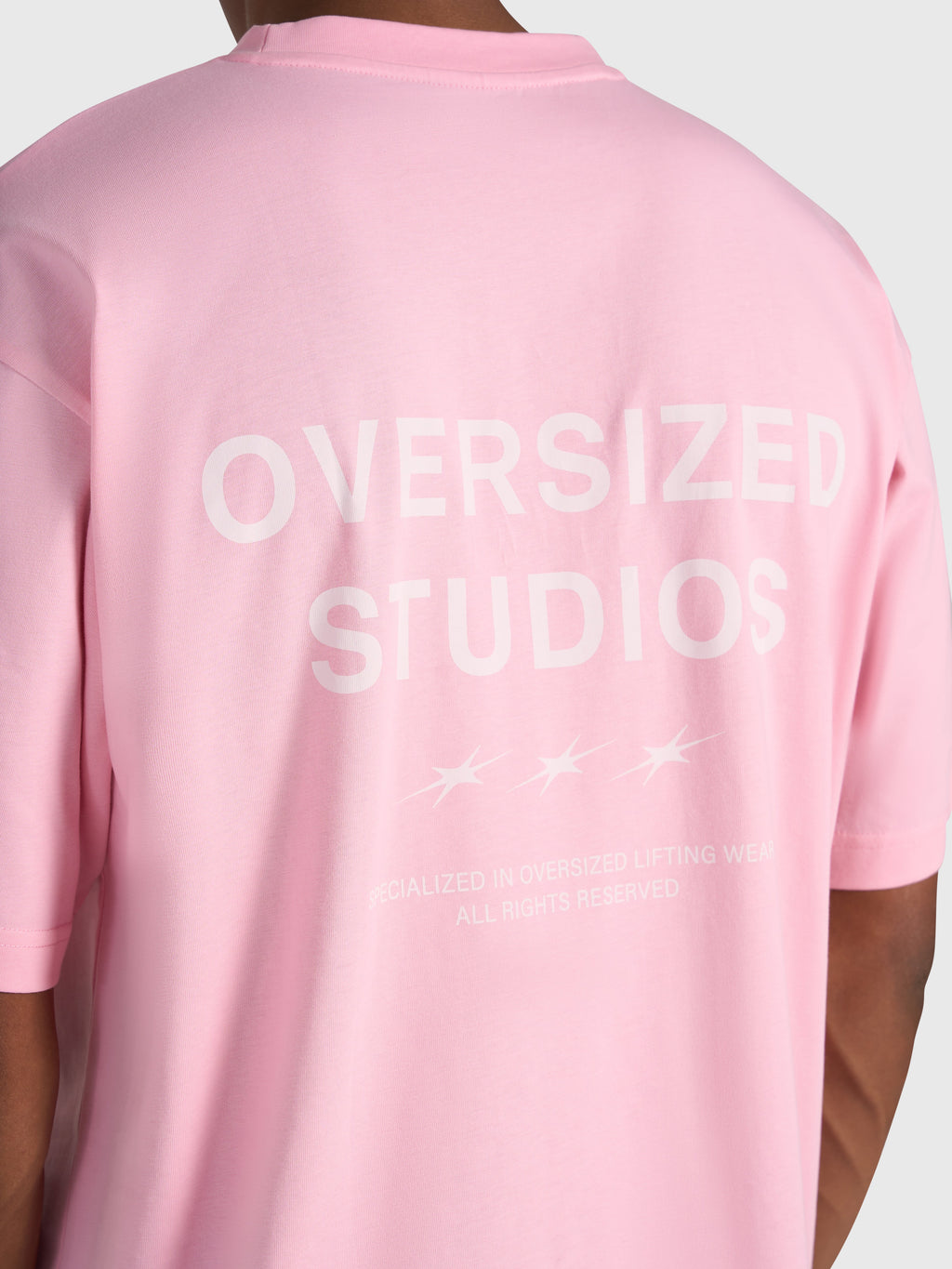 Confidence V2 Box Tee - Pink/White