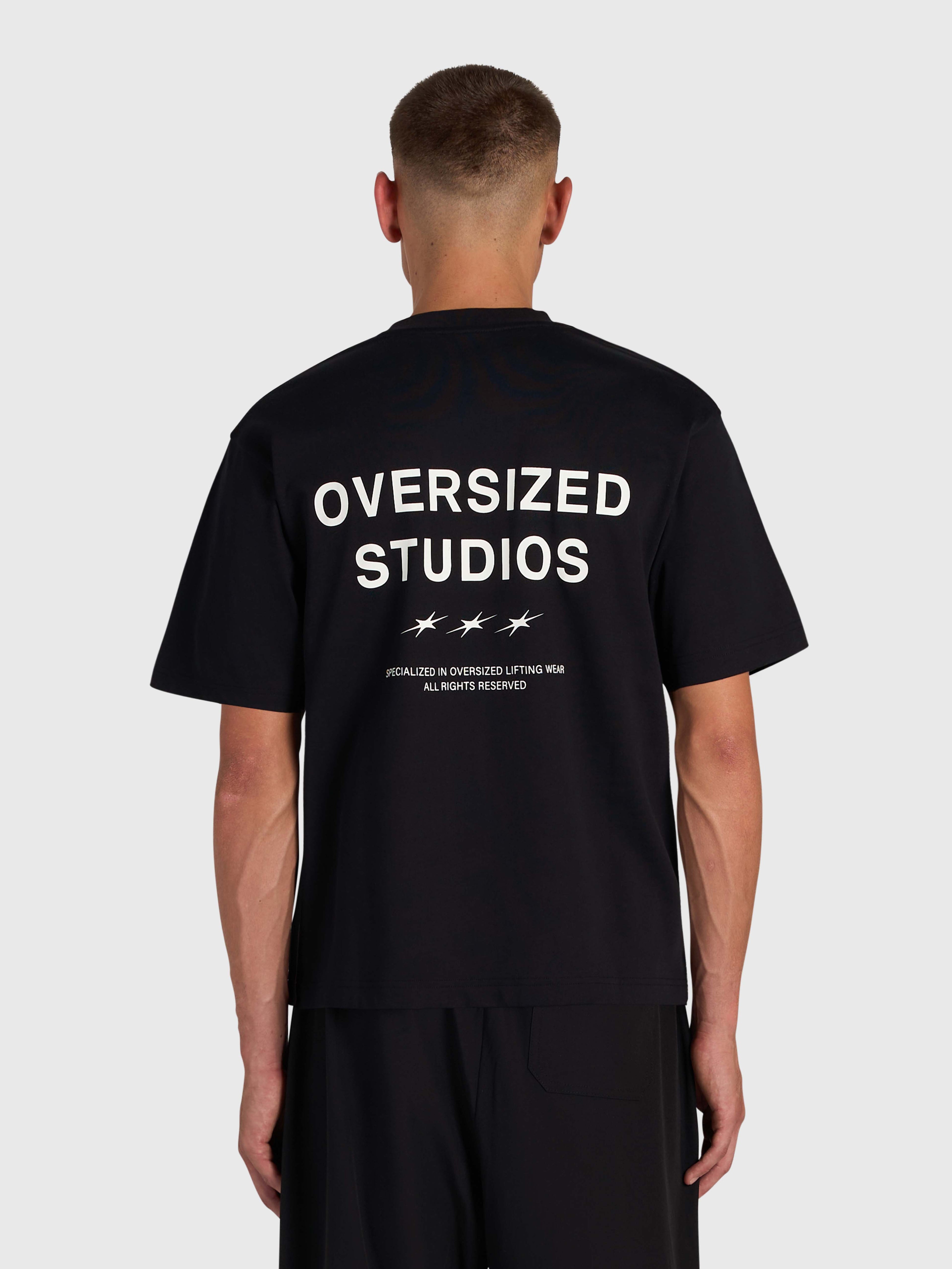 Confidence V2 Box Tee - Black/White