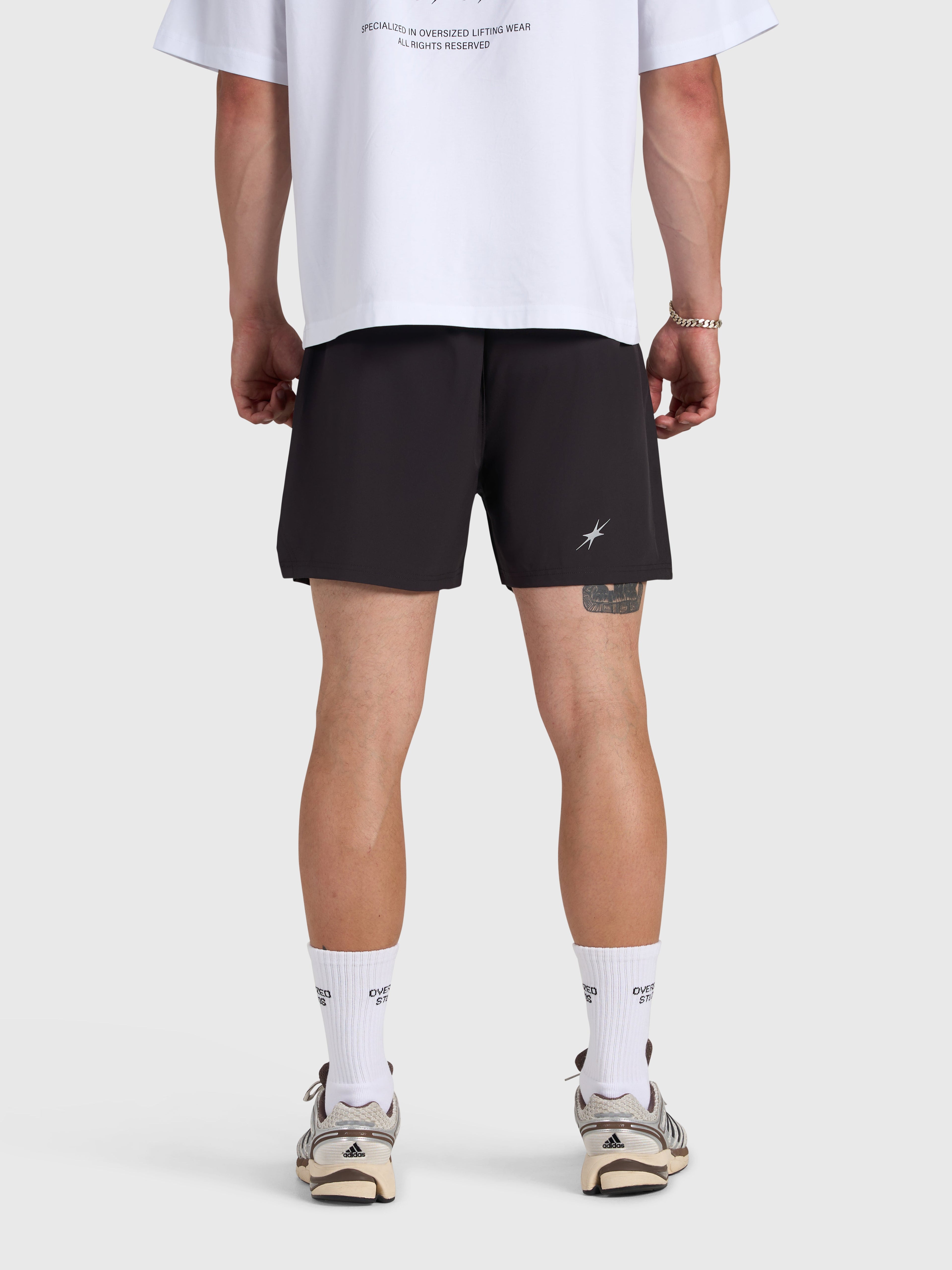 Confidence V2 4-Inch Tech Shorts - Black/White