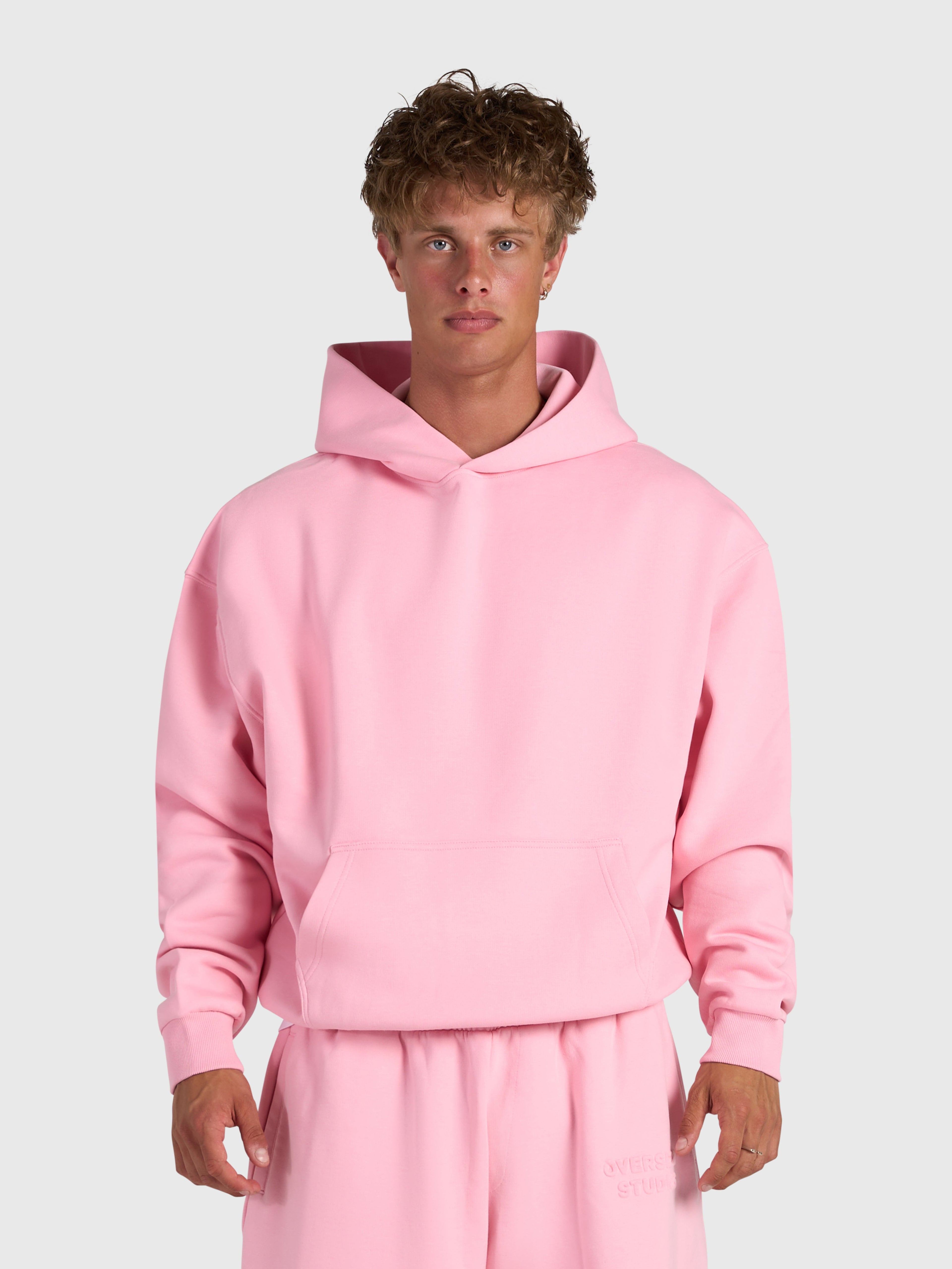Confidence V2 Hoodie - Pink/White