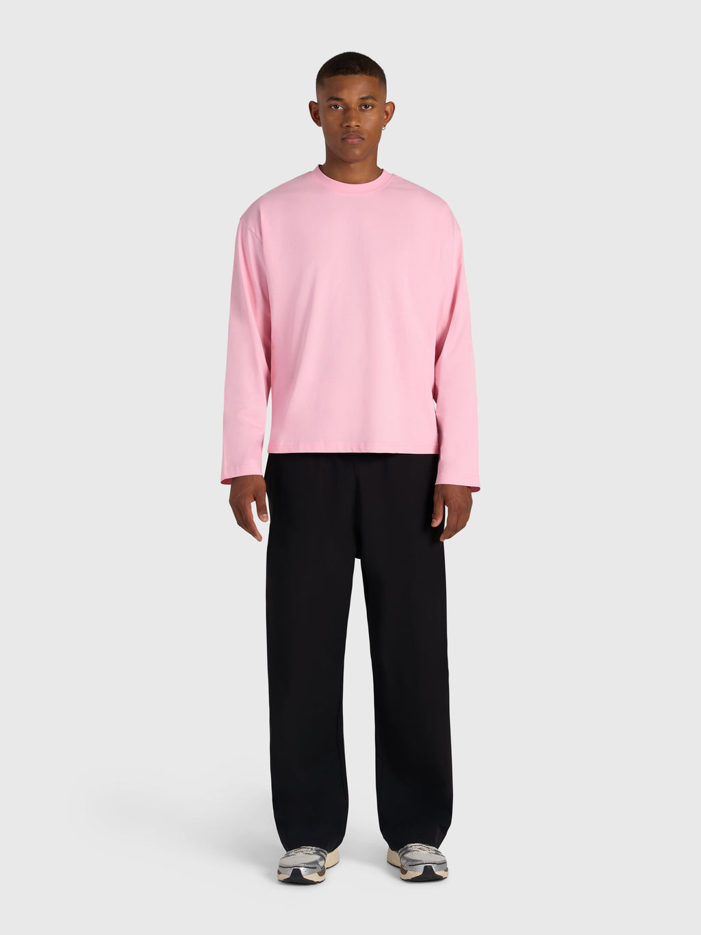 Confidence V2 Long Sleeve - Pink/White