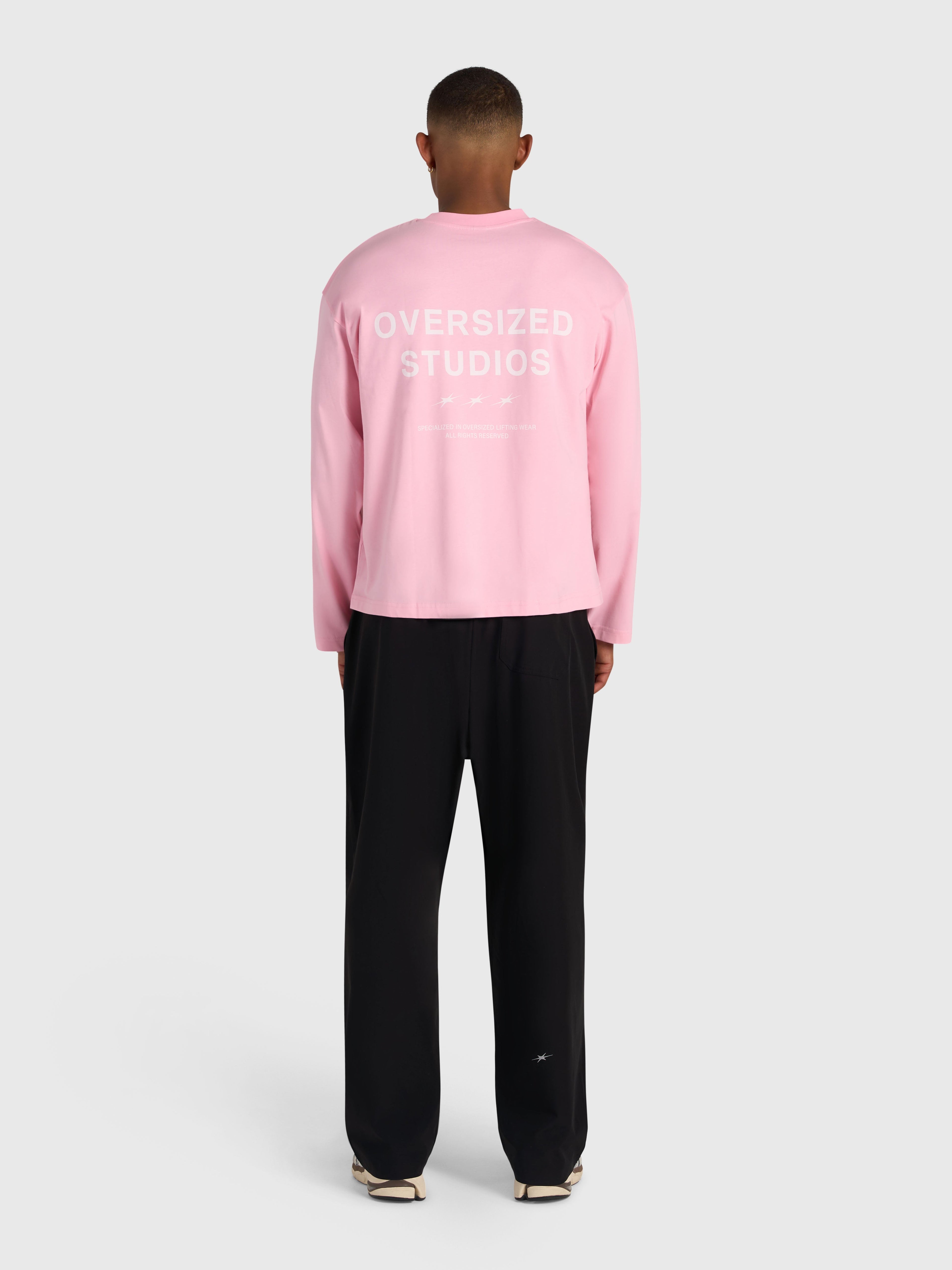 Confidence V2 Long Sleeve - Pink/White