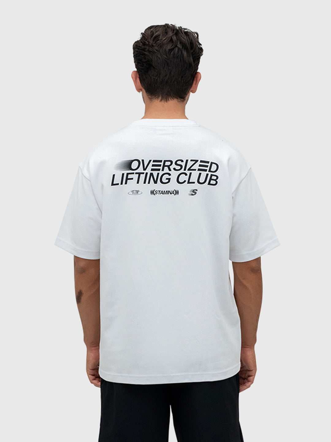 Interlock Stamina Box Tee - White/Black