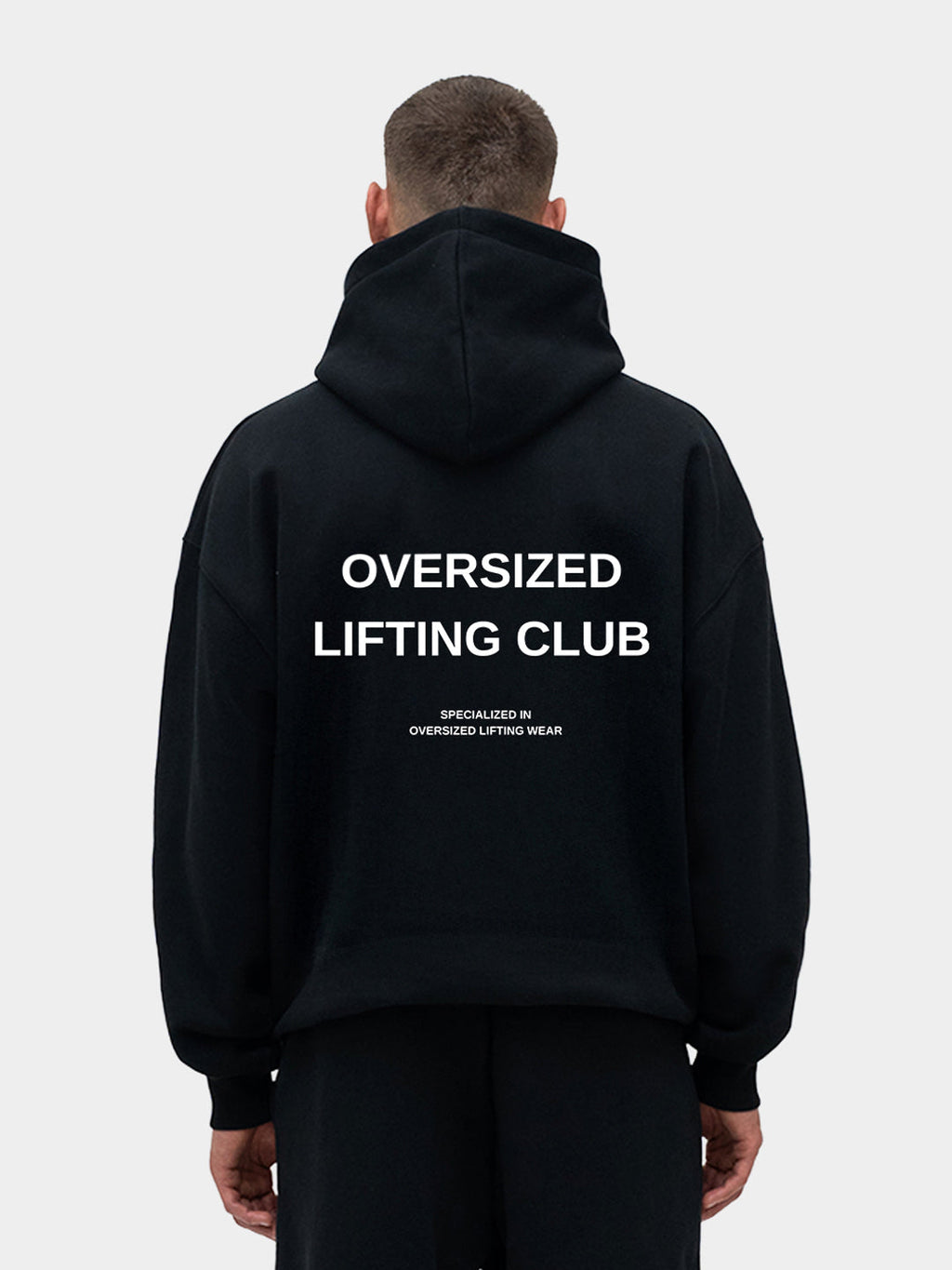 Confidence Hoodie - Black/White