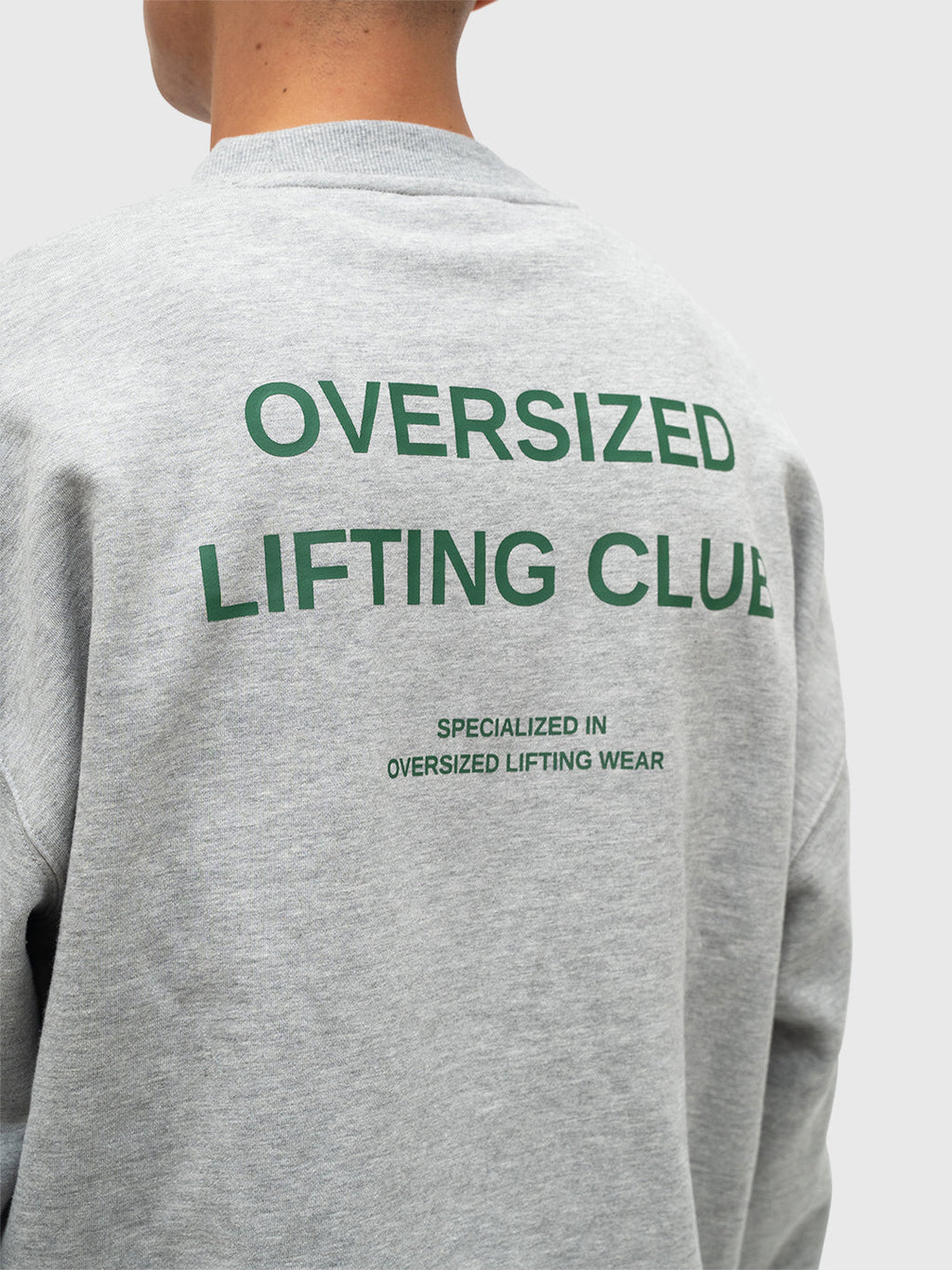 Confidence Sweatshirt - Heather Grey/Forest