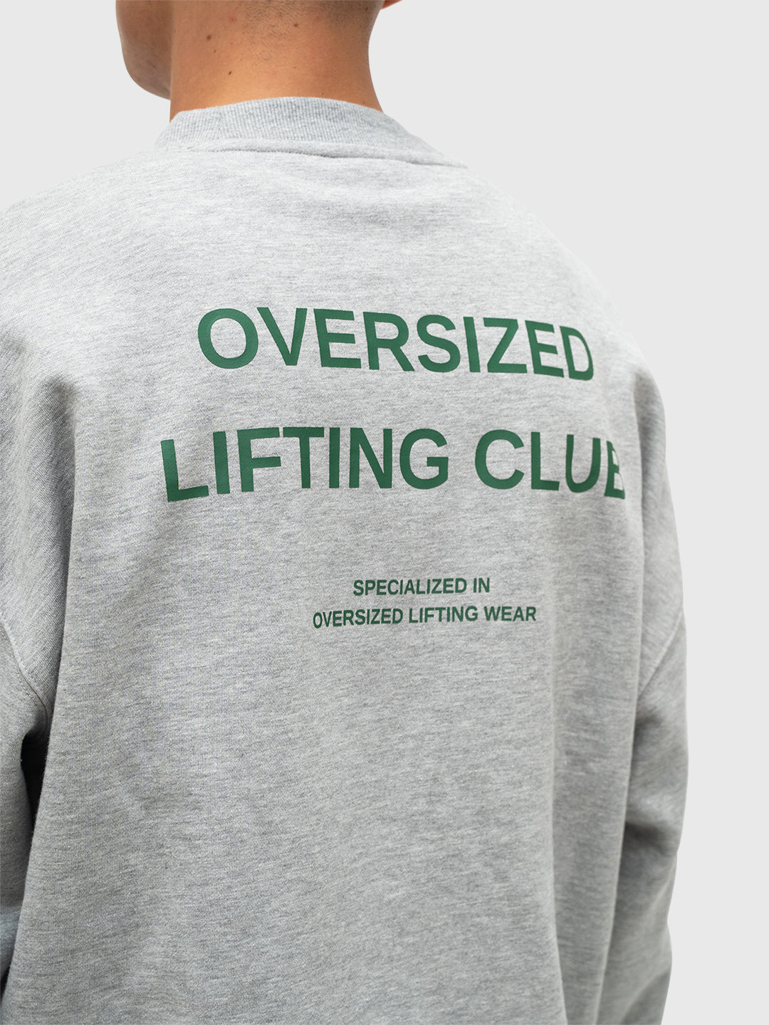 Confidence Sweatshirt - Heather Grey/Forest