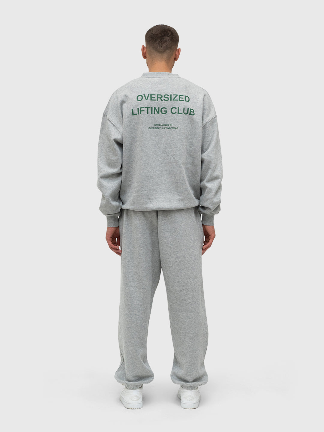 Logo Sweatpants - Melange Grey/Black
