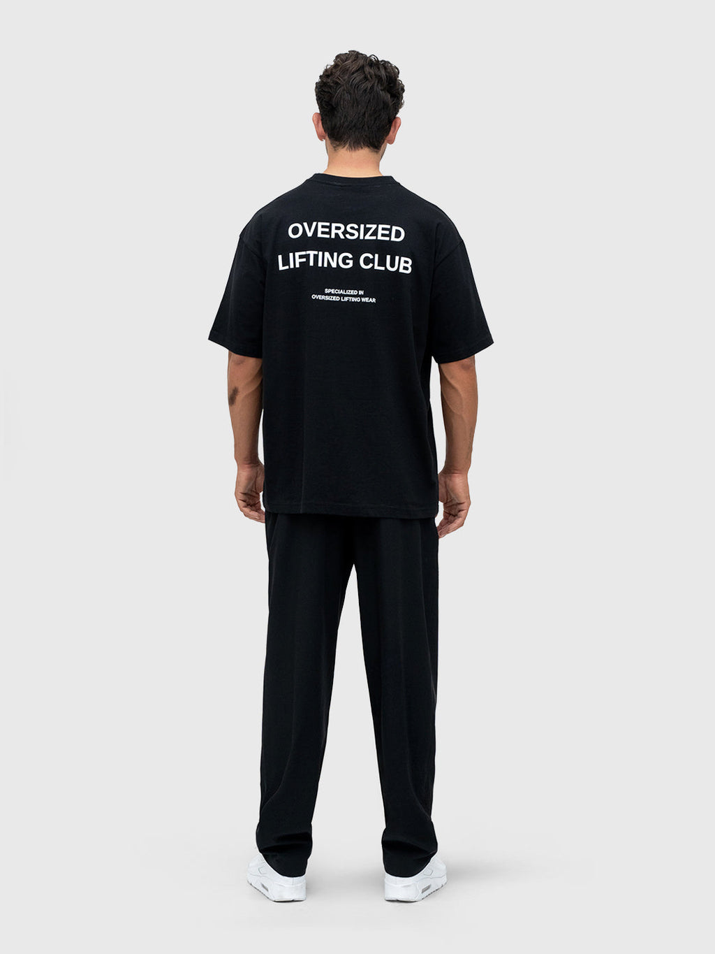 Logo Tech Pants - Black/White