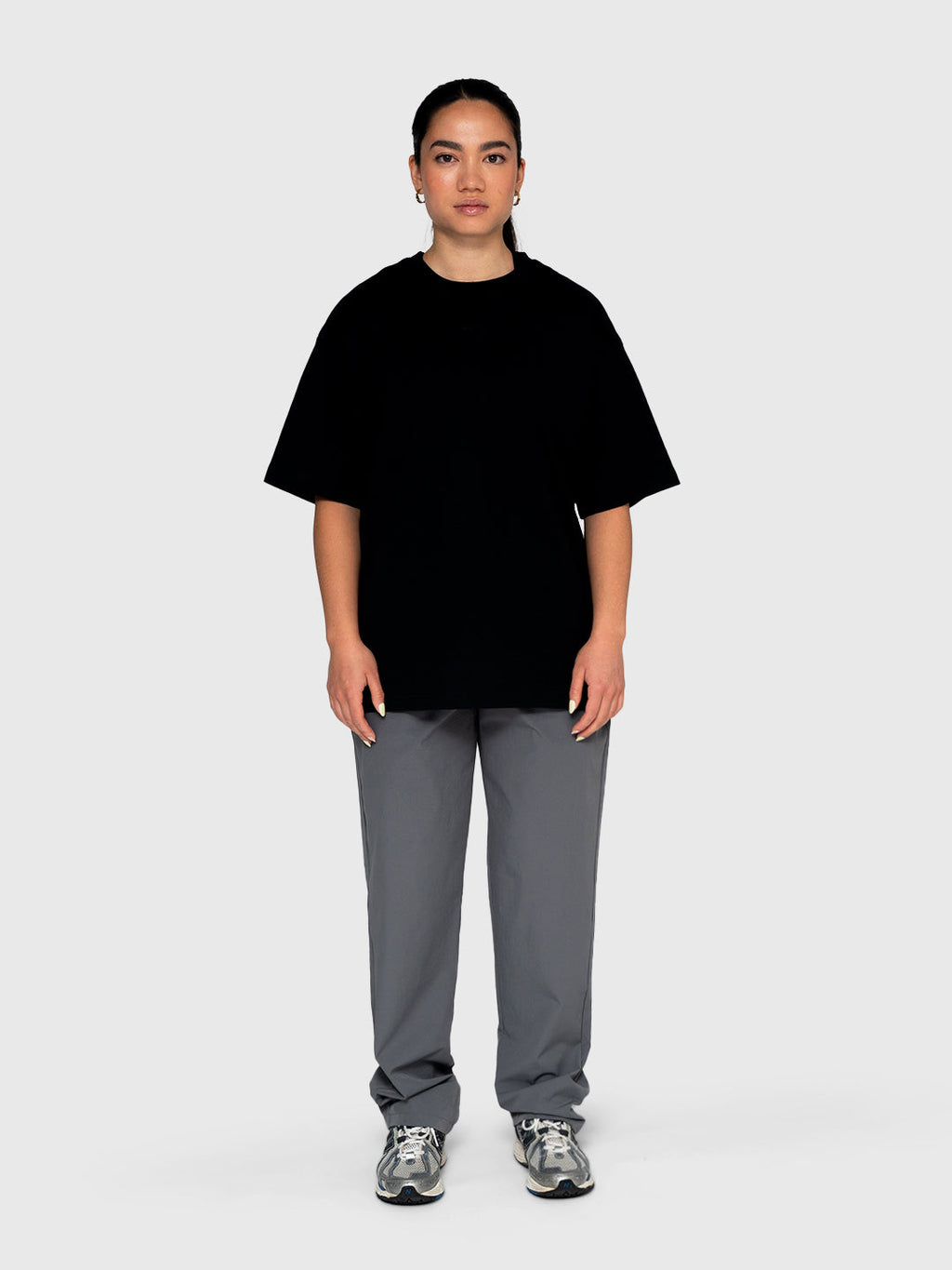 Interlock Stamina Box Tee - Black/White