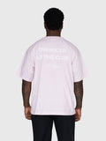 Confidence Heavyweight Box Tee - Pink/White