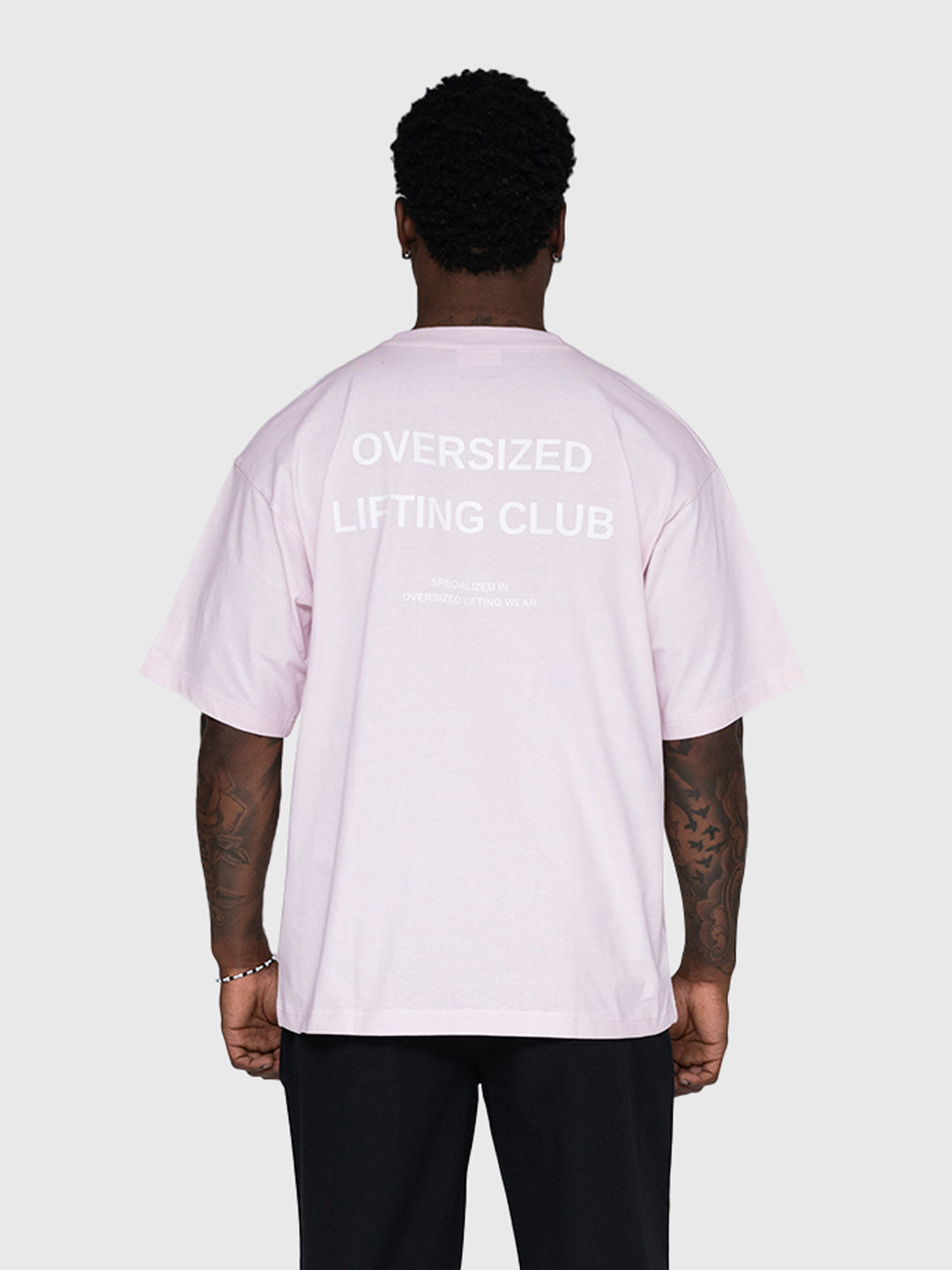 Confidence Heavyweight Box Tee - Pink/White