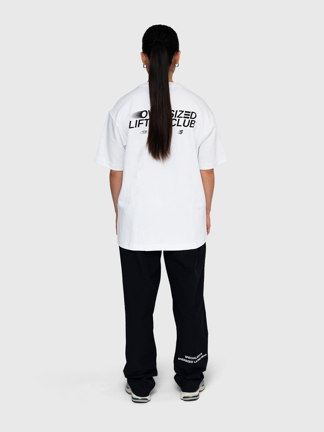 Interlock Stamina Box Tee - White/Black