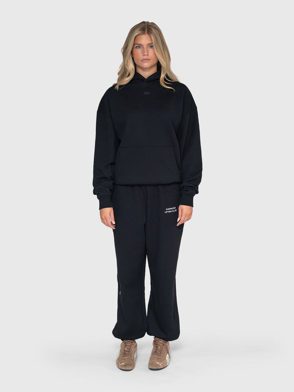 Confidence Hoodie - Black/Pink