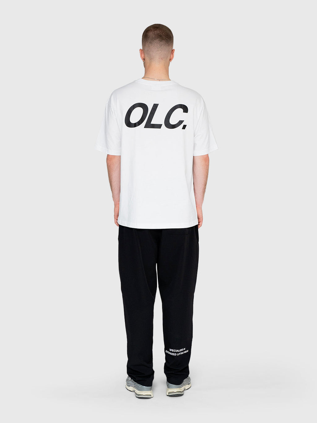 Logo Box Tee - White/Black