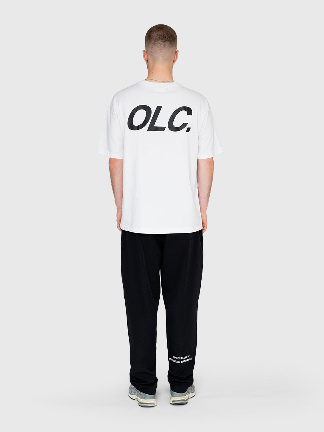 Logo Box Tee - White/Black