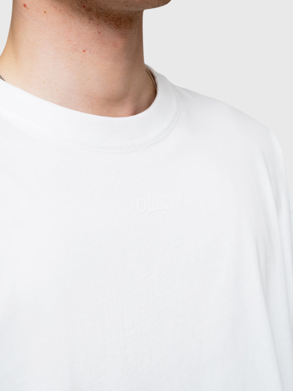 Logo Box Tee - White/Black