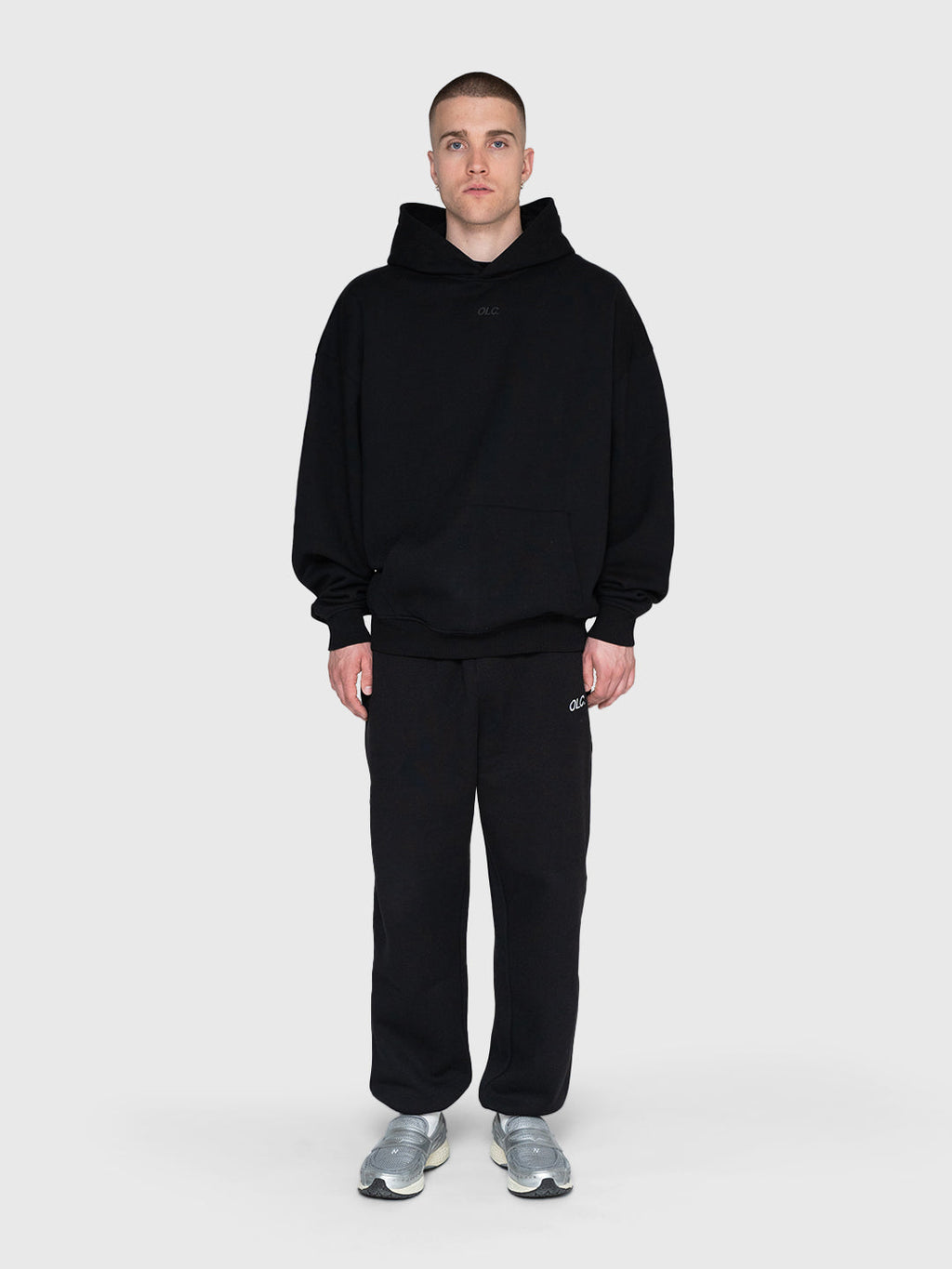 Logo Sweatpants - Black/White