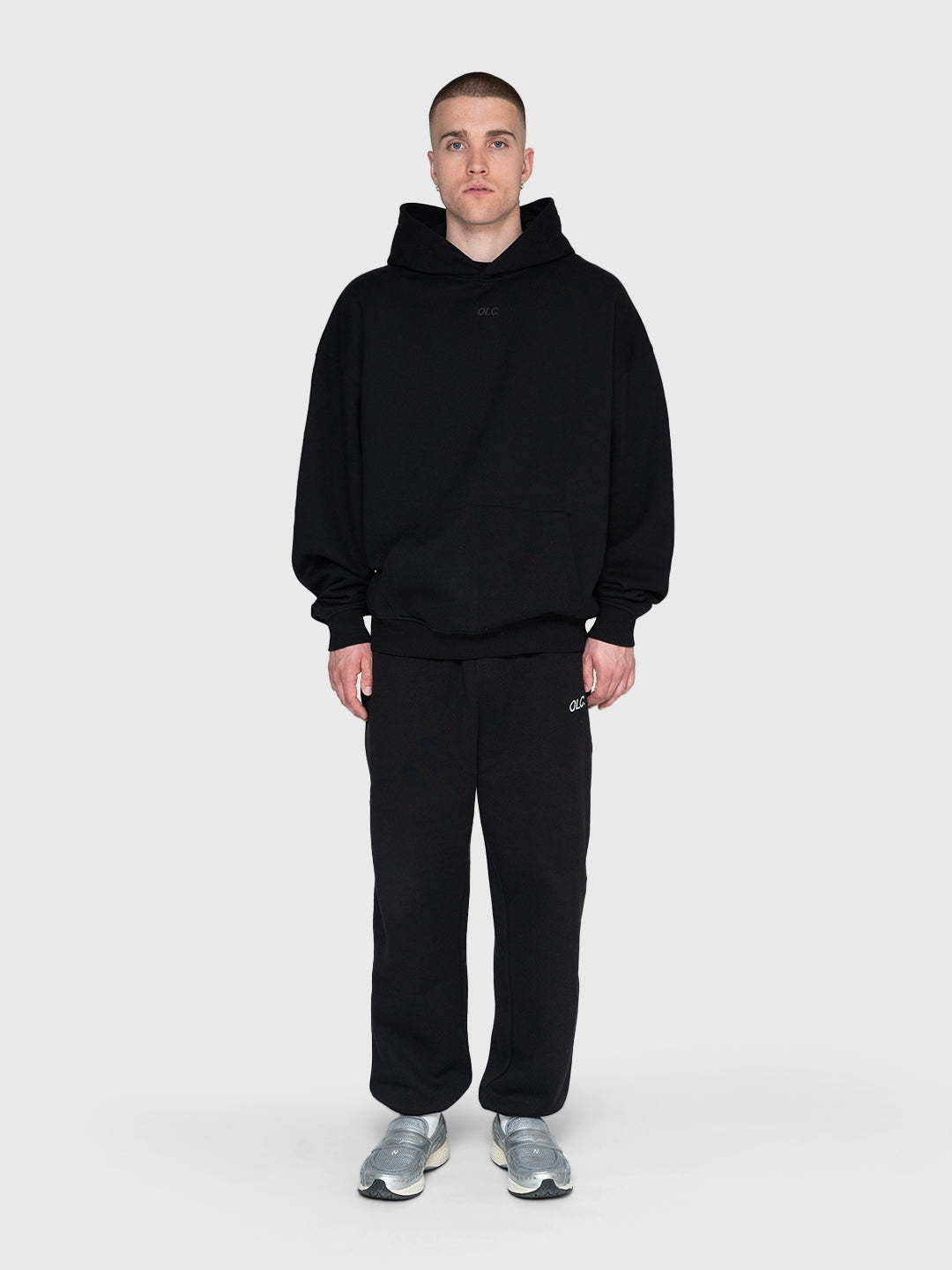 Logo Sweatpants - Black/White
