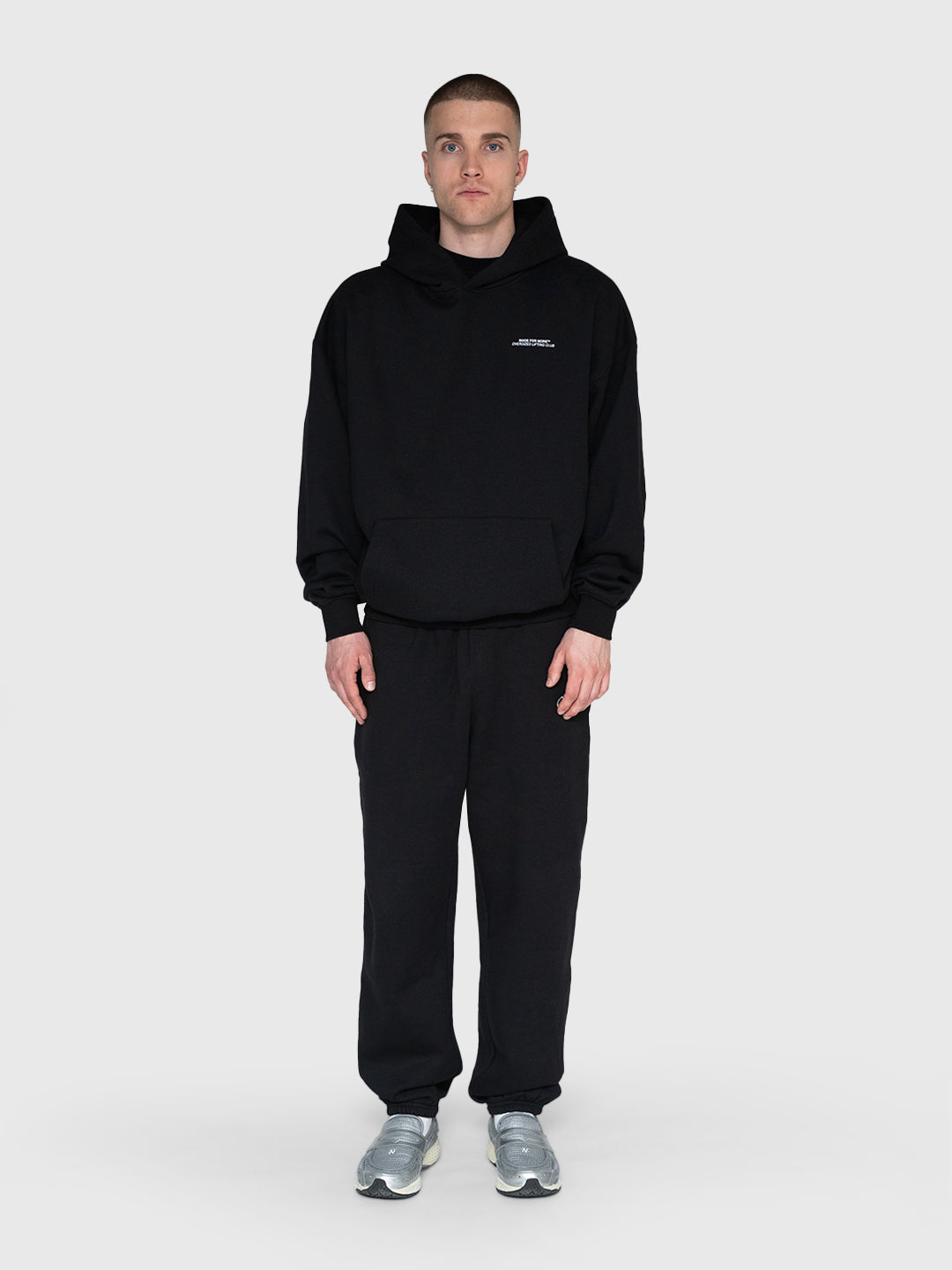 Consistency Hoodie - Black/White