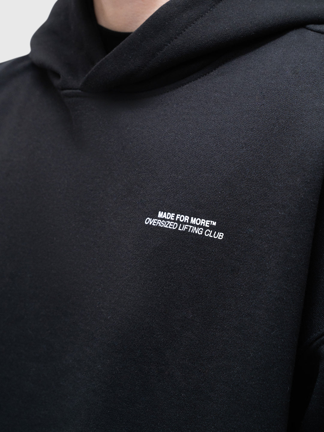 Consistency Hoodie - Black/White