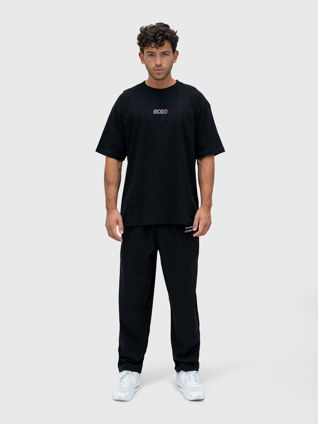 Lovers' Club Box Tee - Black/White