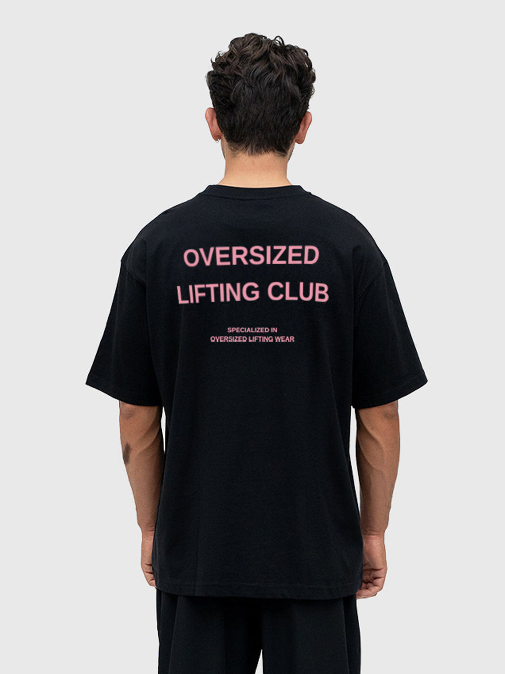 Confidence Box Tee - Black/Pink