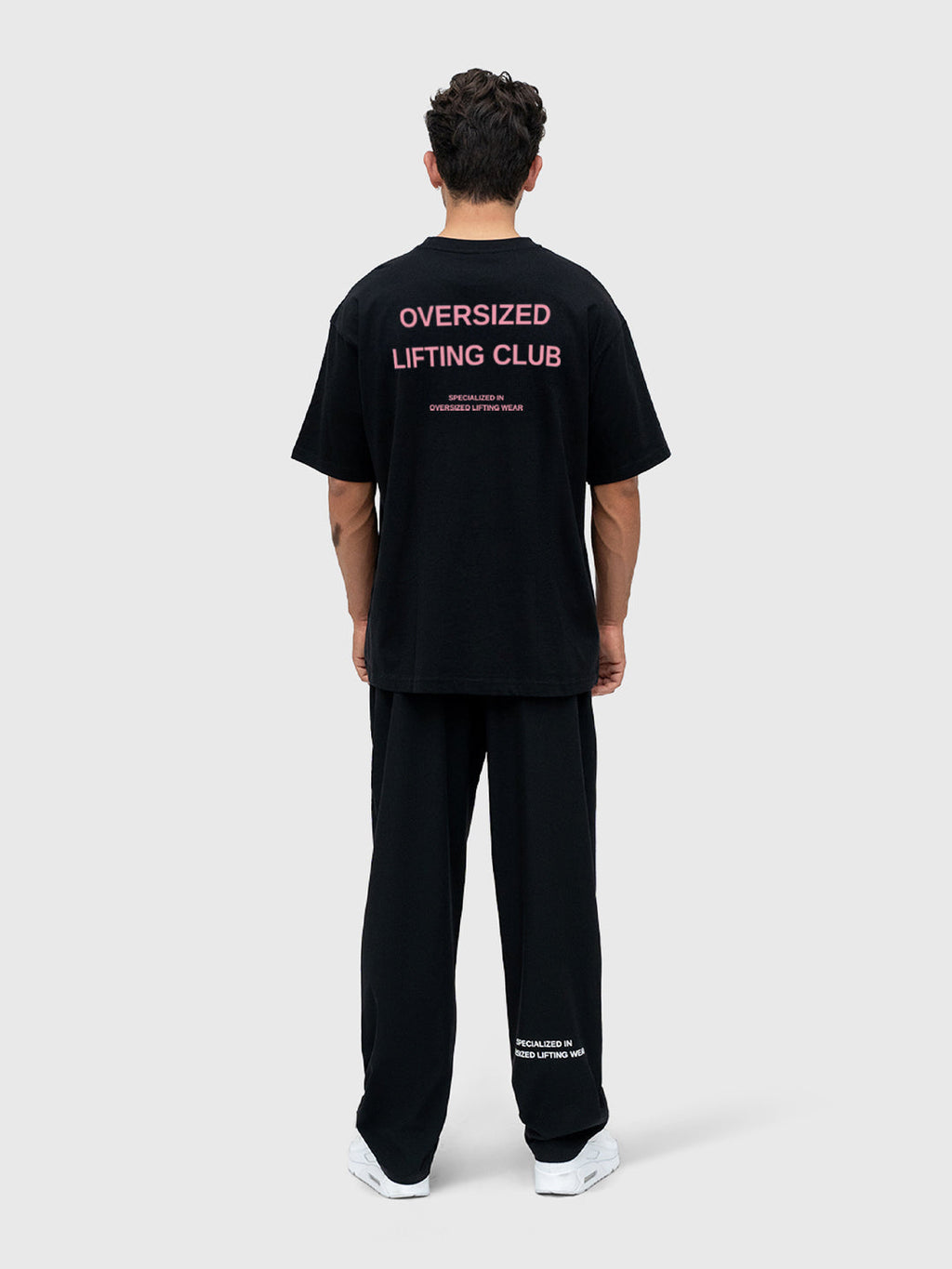 Confidence Box Tee - Black/Pink