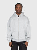 Confidence Zip Hoodie - Melange Grey/Forest