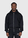 Confidence Zip Hoodie - Black/White