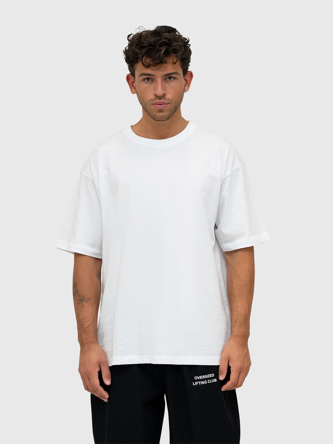 Confidence Box Tee - White/Pink