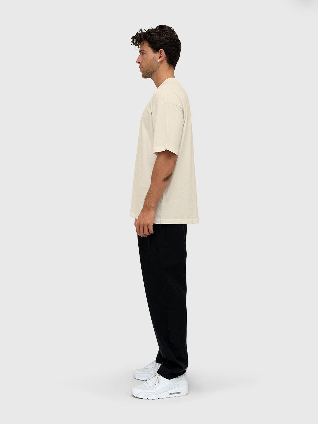 Essential Box Tee - Beige