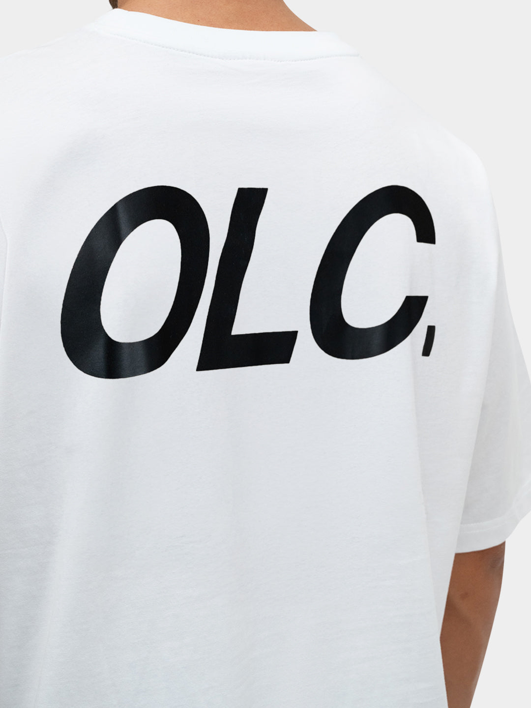 Logo Box Tee - White/Black