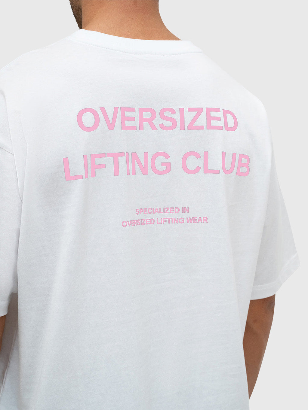 Confidence Box Tee - White/Pink