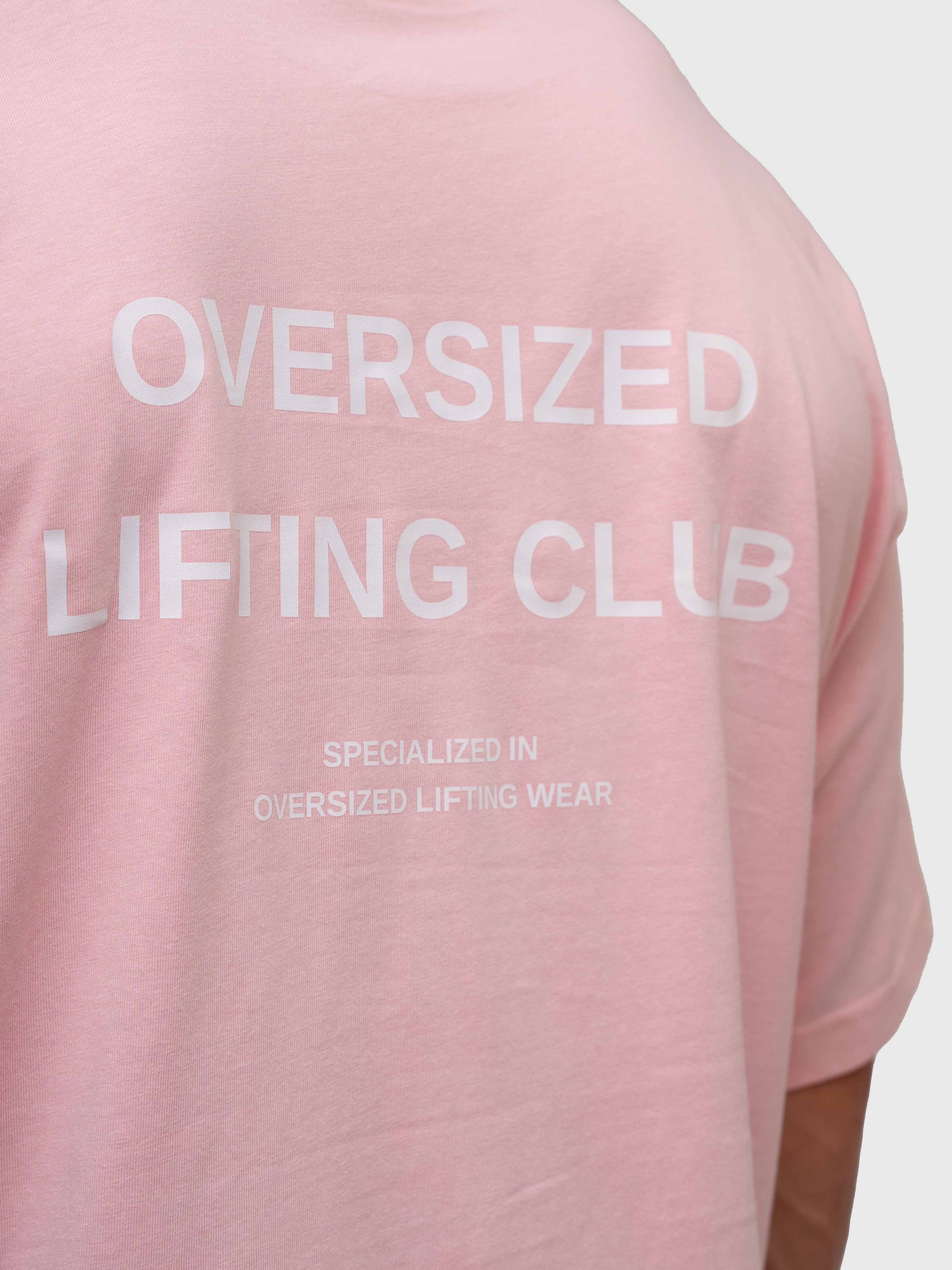 Confidence Box Tee - Pink/White