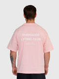 Confidence Box Tee - Pink/White