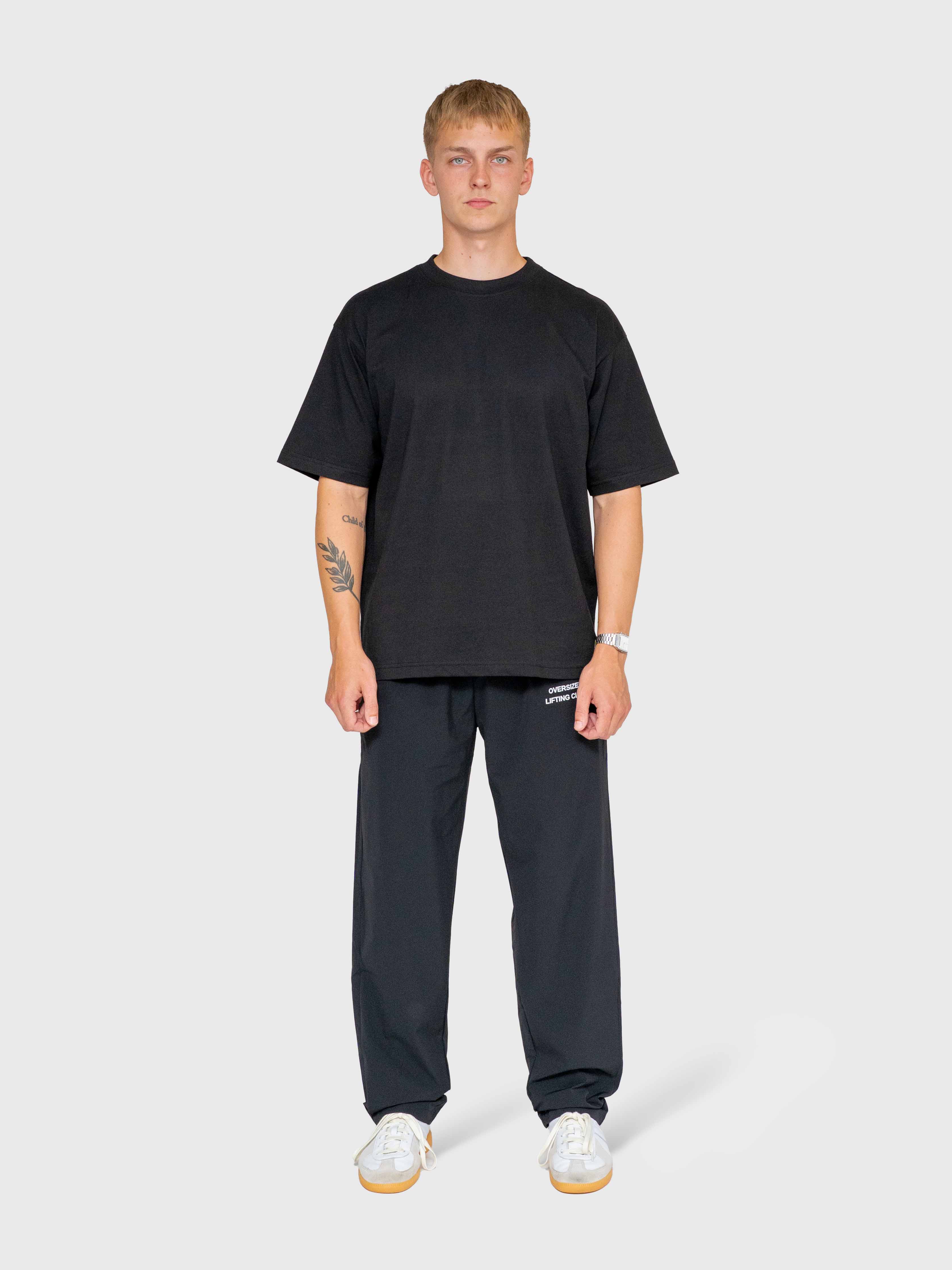 Long run Box Tee - Black/White