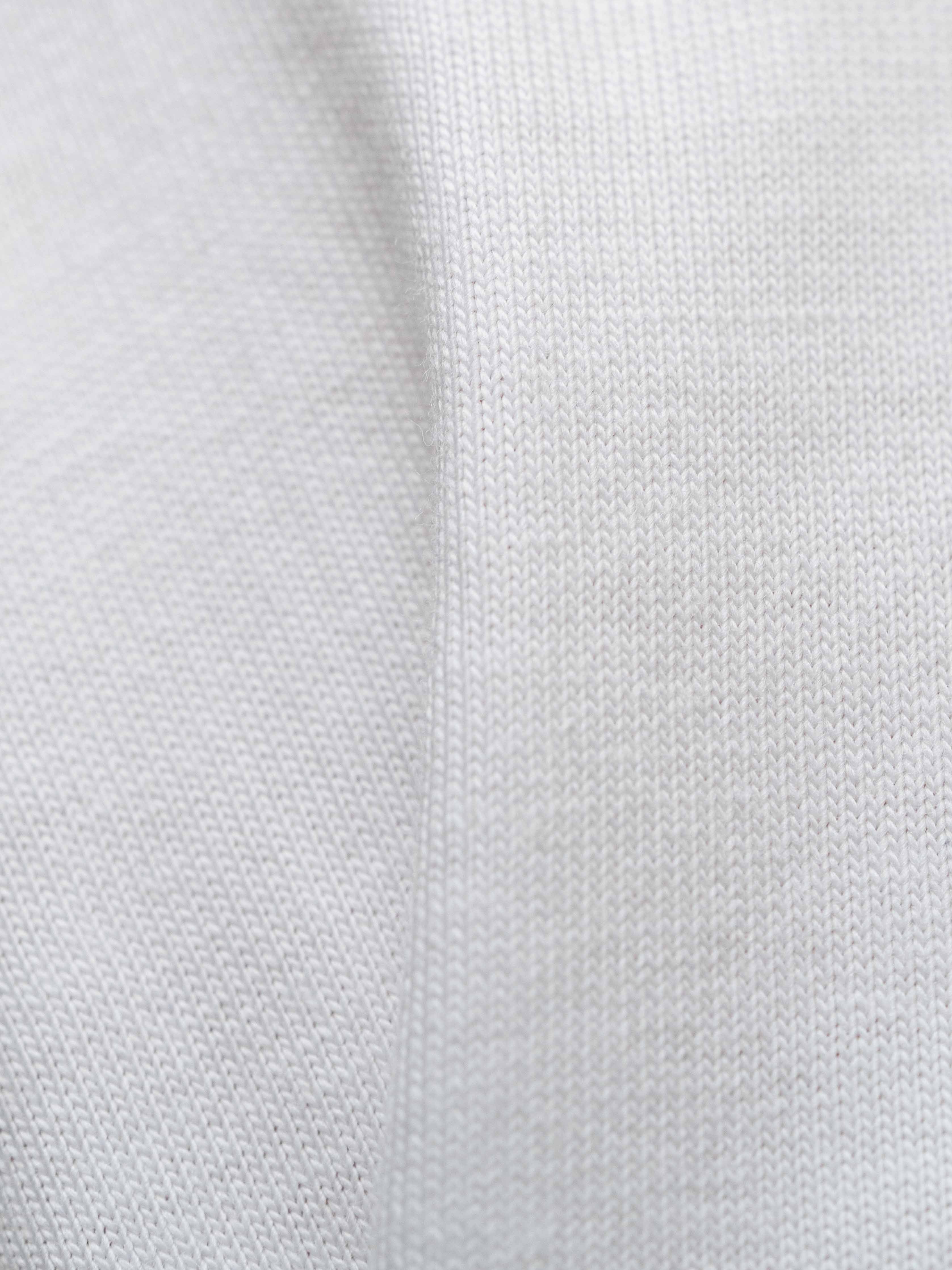 Long Run Box Tee - White/Black