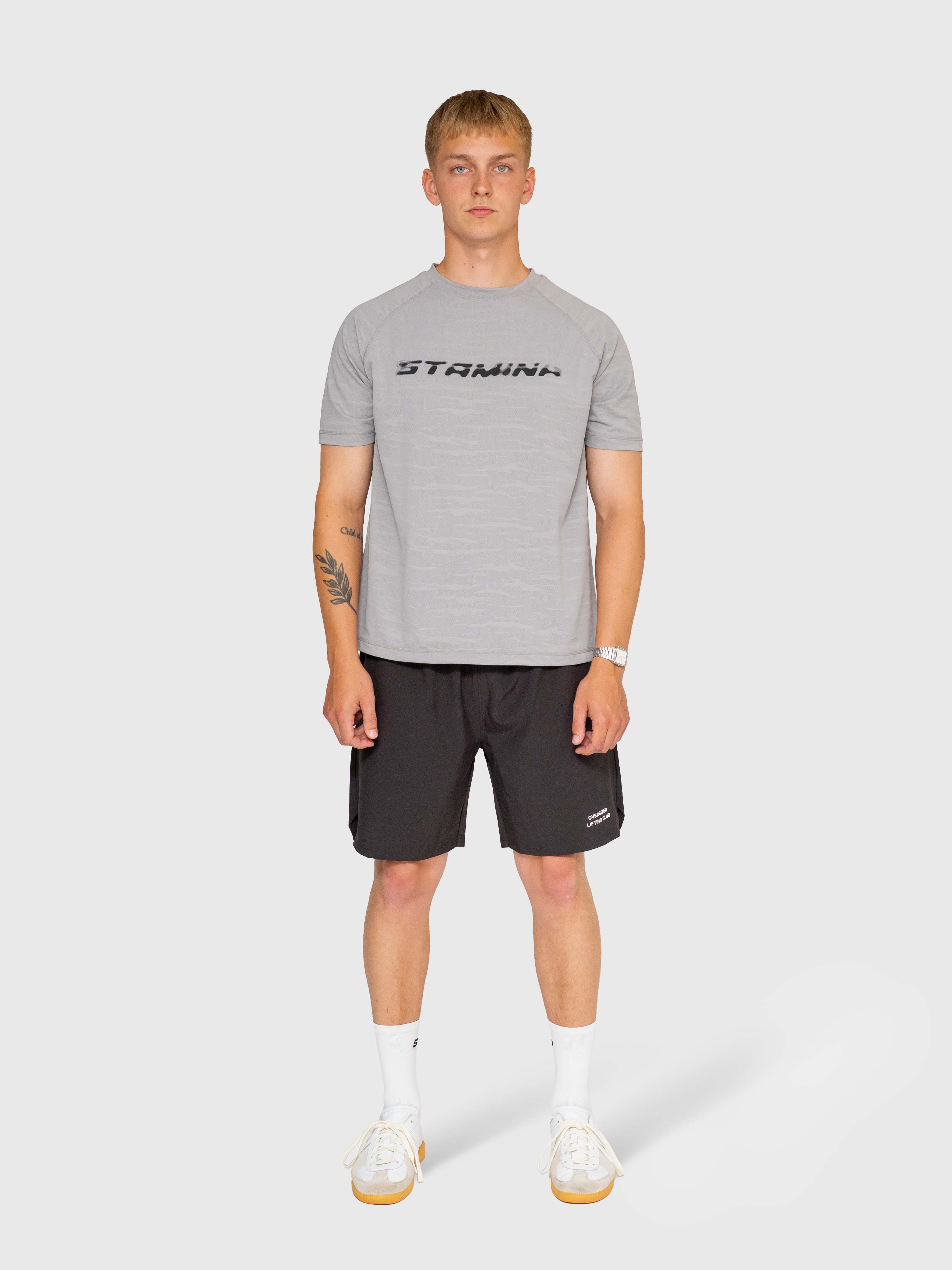 Flow Active Tee - Grey