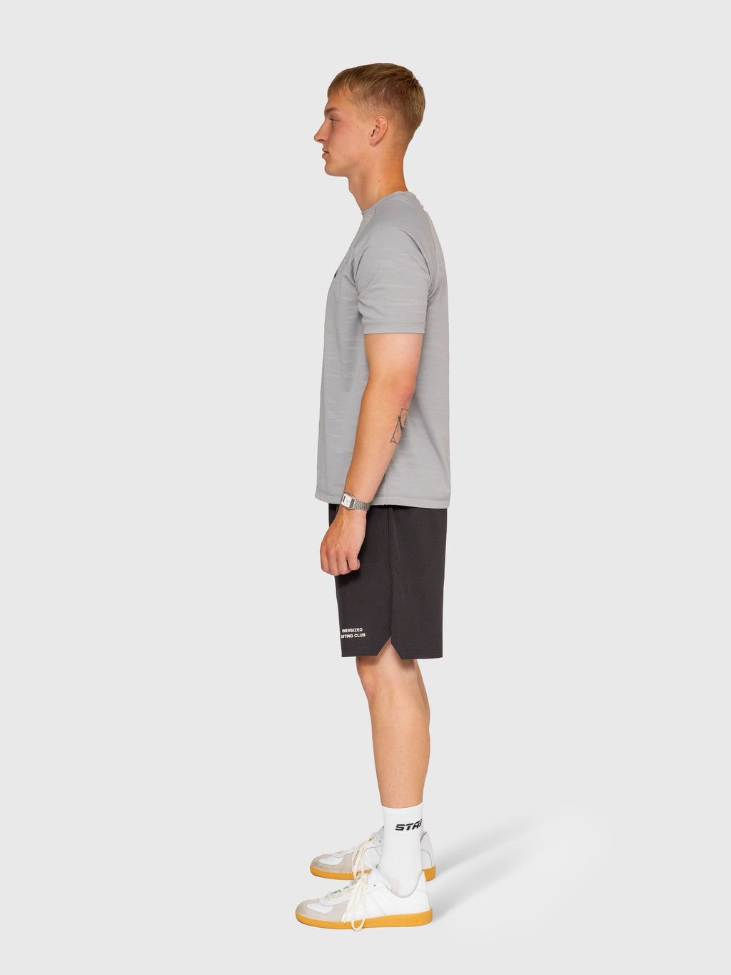 Flow Active Tee - Grey