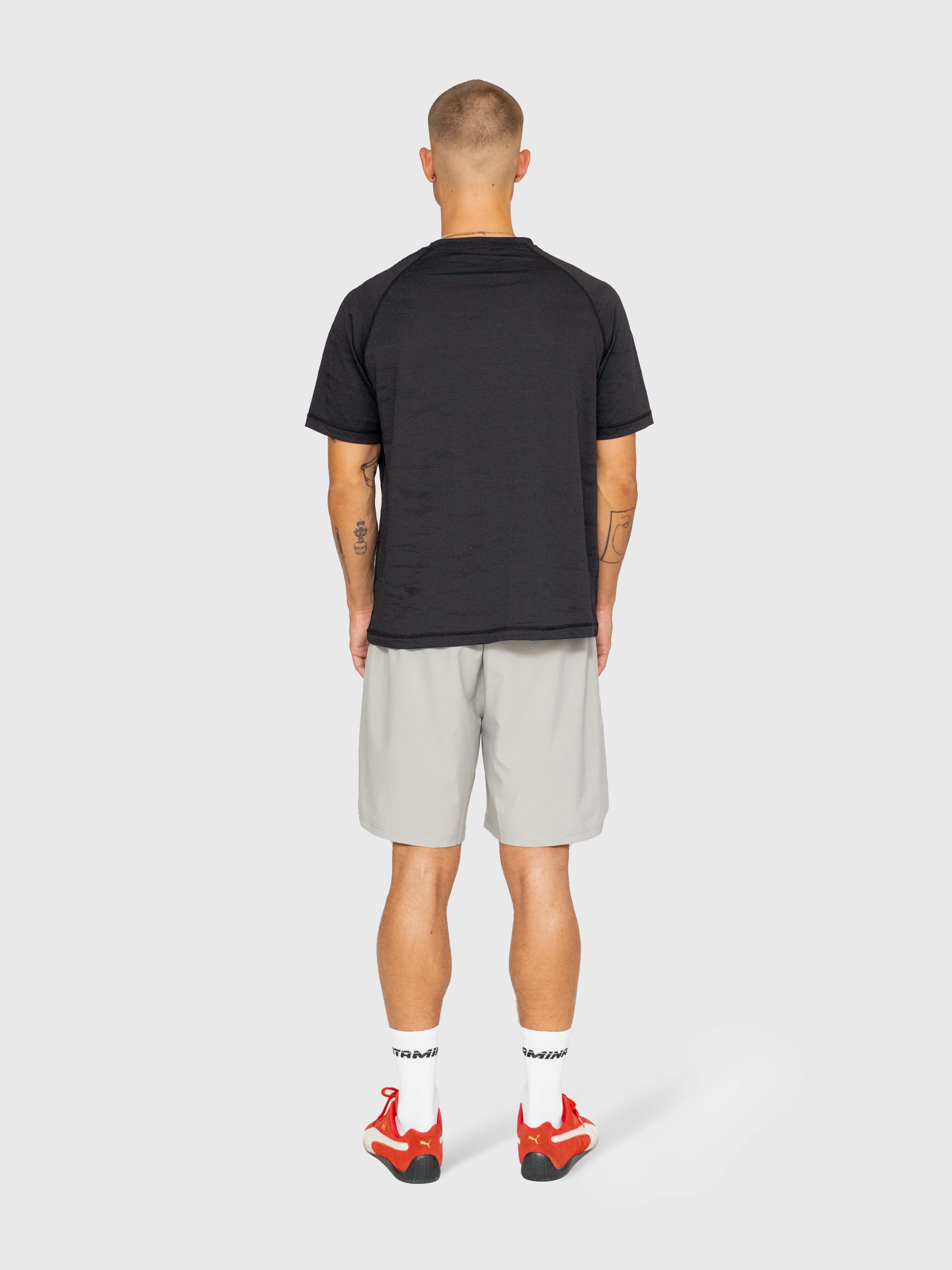 Confidence Tech Shorts 2.0 - Neutral Grey/White