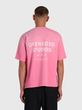 Confidence V2 Heavy Box Tee - Vintage Pink/White